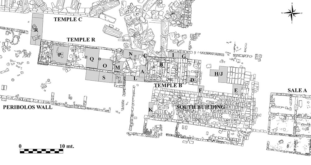 Map of a section of Selinunte.